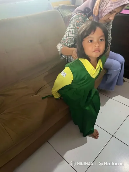 Child Kung Fu Master Showcases Martial Arts in Ordinary Room – AI Generated Video | Hailuo AI