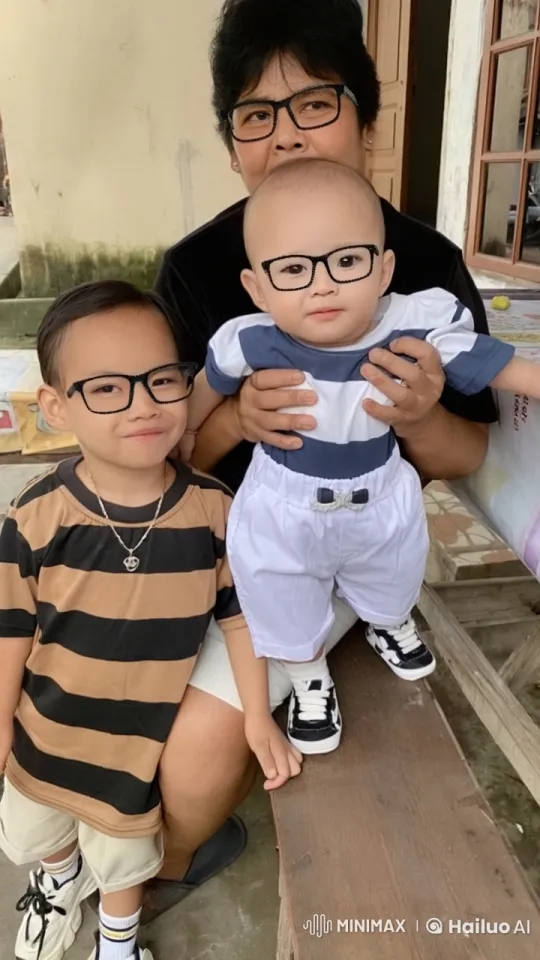 Family Outside Practicing Kung Fu with Baby – AI Generated Video | Hailuo AI