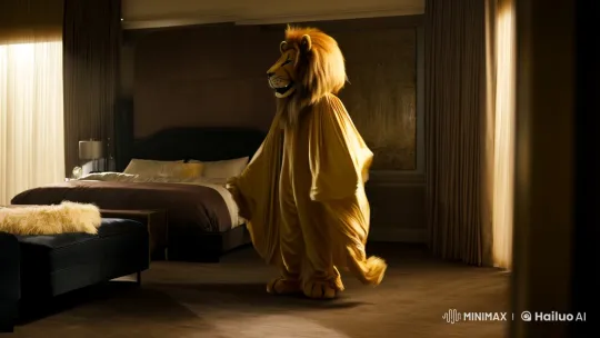 Mystery and Elegance in a Bedroom Scene – AI Generated Video | Hailuo AI