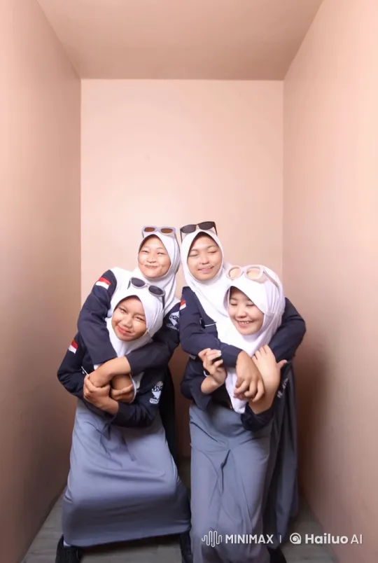 Four Women Perform Synchronized Kungfu in Tight Space – AI Generated Video | Hailuo AI
