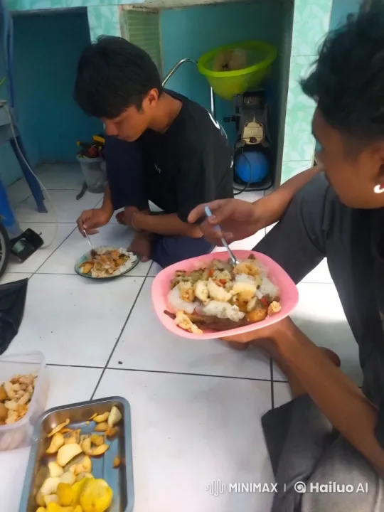 Martial Arts Training Amidst a Meal – AI Generated Video | Hailuo AI