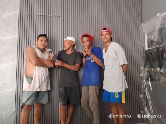 Four Men Demonstrate Coordinated Kungfu Moves – AI Generated Video | Hailuo AI