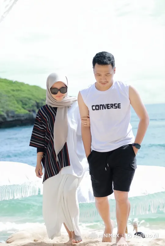 Kungfu Display on Scenic Beach Background – AI Generated Video | Hailuo AI