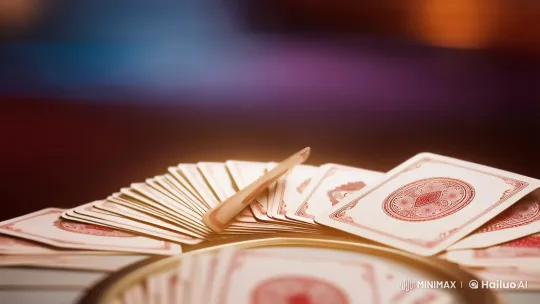 Enchanting Wish Card Rises from Shuffled Deck – AI Generated Video | Hailuo AI