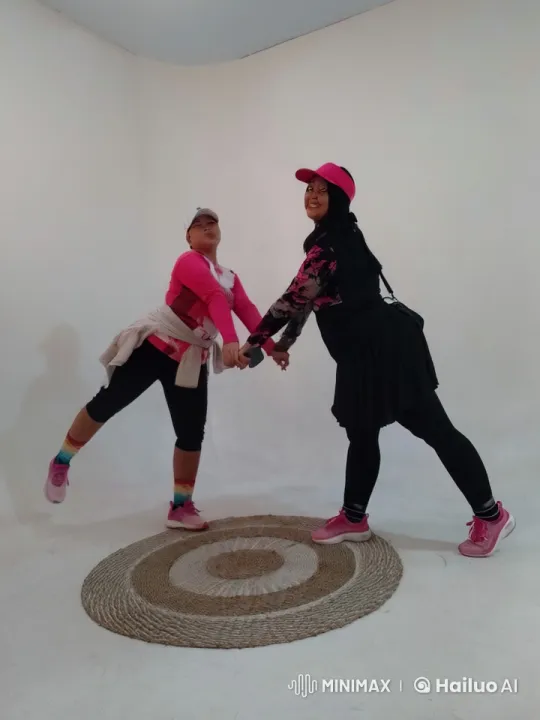 Synchronized Indoor Kung Fu Performance – AI Generated Video | Hailuo AI