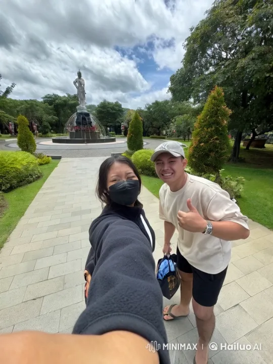 Martial Arts Duel in Scenic Park Setting – AI Generated Video | Hailuo AI