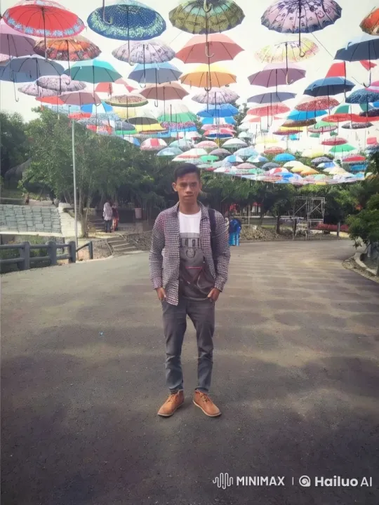 Young Man Performs Impressive Kung Fu Under Umbrellas – AI Generated Video | Hailuo AI