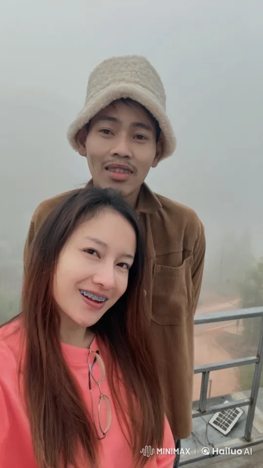 Foggy Balcony Kung Fu Duo Showcases Agility and Coordination – AI Generated Video | Hailuo AI