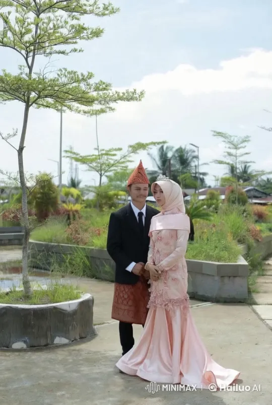 Couple Demonstrates Kungfu in Serene Garden Setting – AI Generated Video | Hailuo AI