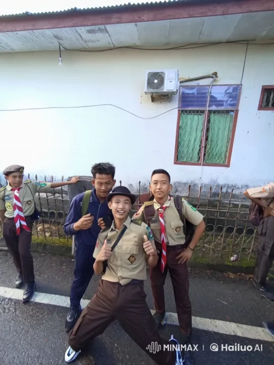 Students Showcase Kung Fu Skills in School Uniforms – AI Generated Video | Hailuo AI