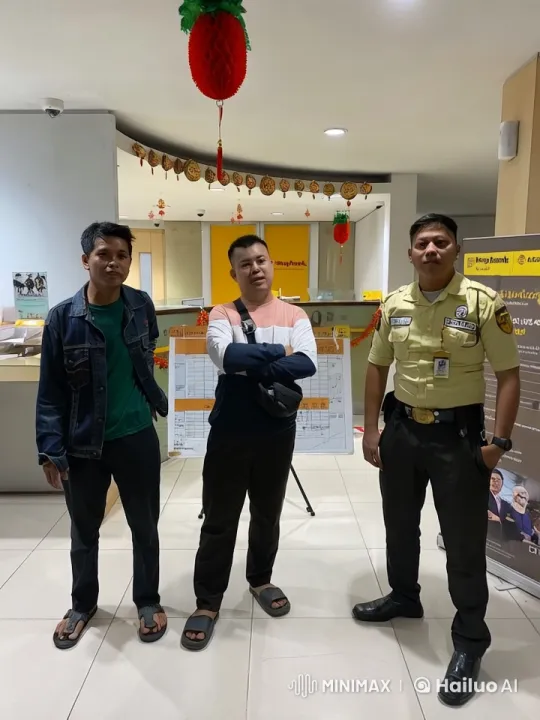 Maybank Branch: Men Prepare for Potential Kungfu Demo – AI Generated Video | Hailuo AI
