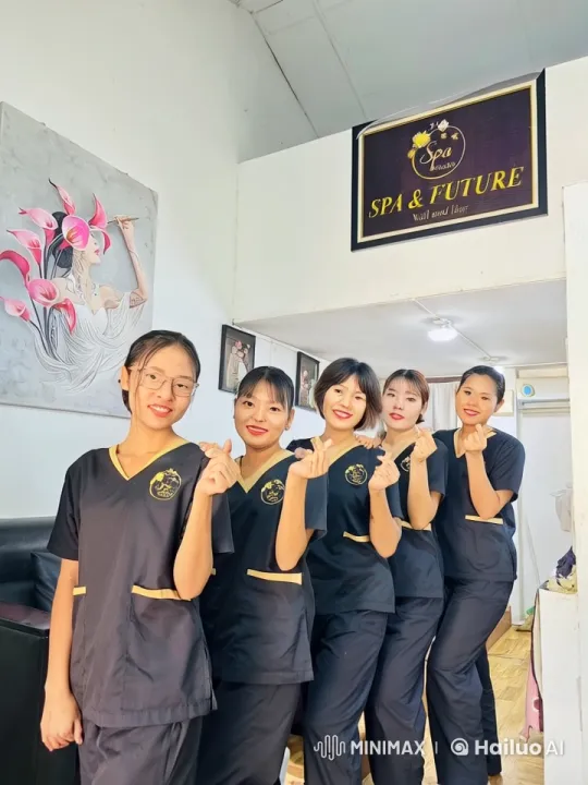 Spa Salon: Women Perform Synchronized Kung Fu – AI Generated Video | Hailuo AI