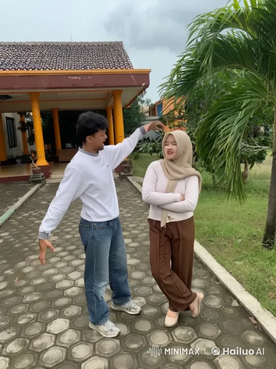 Casual Attire Kungfu Display in Green Surroundings – AI Generated Video | Hailuo AI