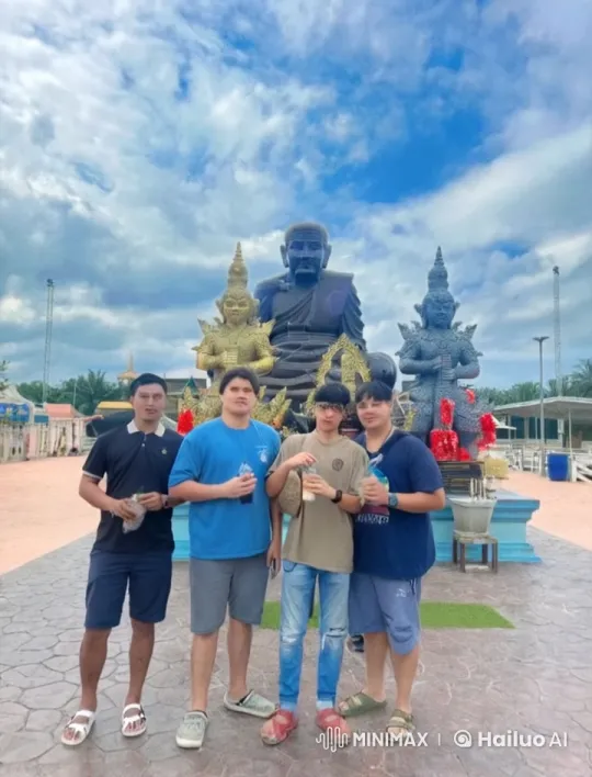 Young Men Practice Martial Arts in Courtyard – AI Generated Video | Hailuo AI