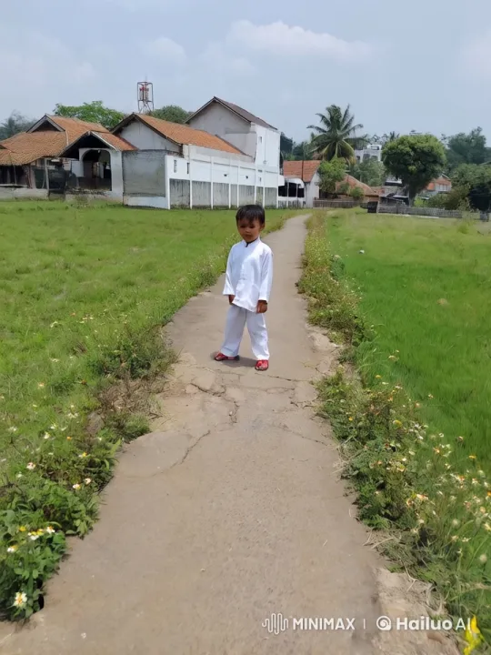 Child Combines Kung Fu and Dance in Serene Rural Setting – AI Generated Video | Hailuo AI