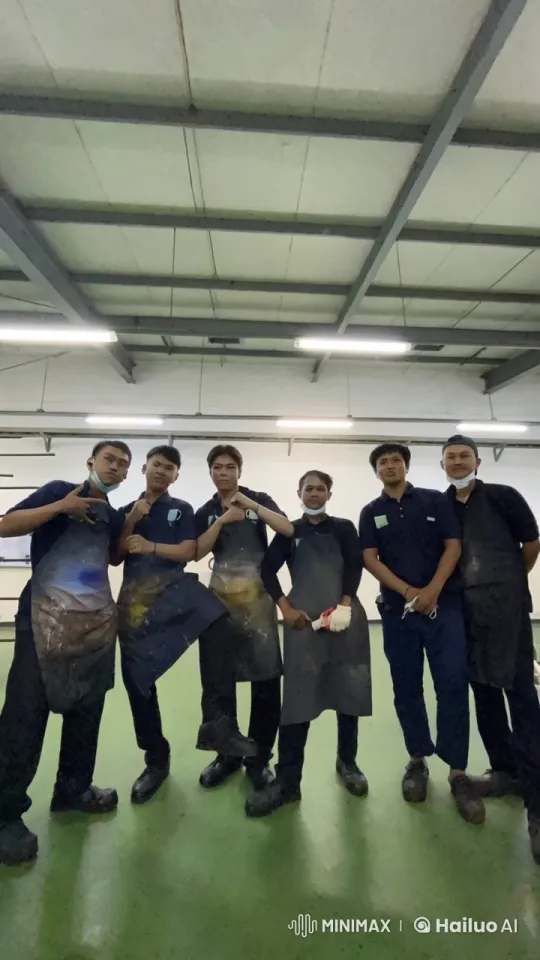 Synchronized Kung Fu Performance in Workshop Setting – AI Generated Video | Hailuo AI