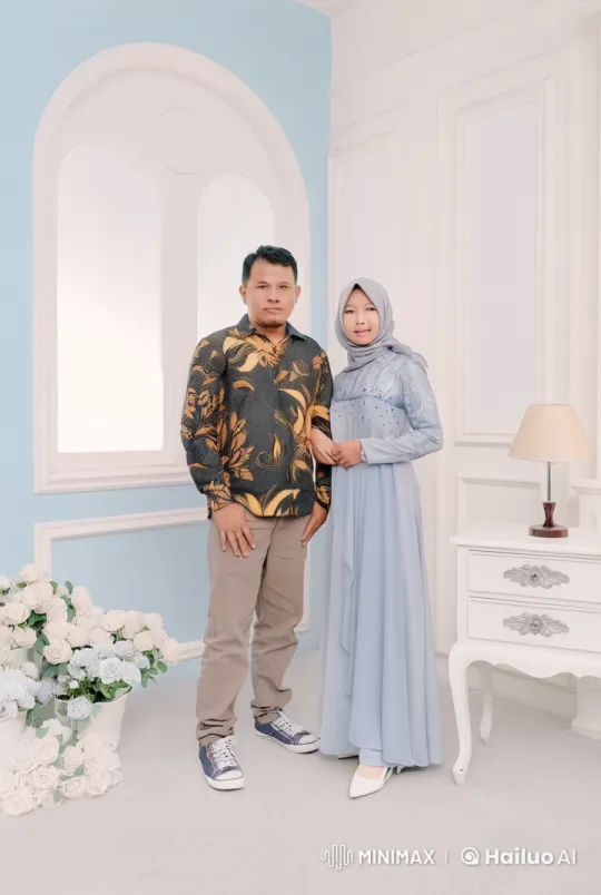 Couple Transforms into Martial Artists in Elegant Room – AI Generated Video | Hailuo AI