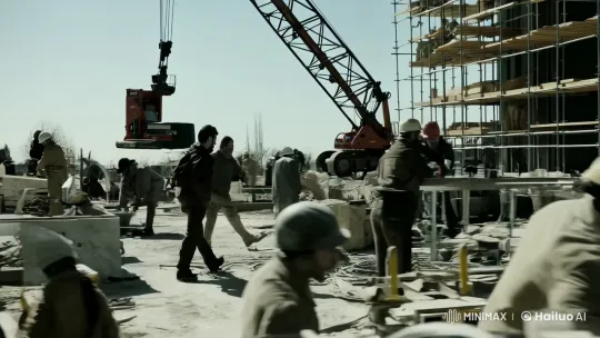 Construction Site Hazards: A Visual Exploration – AI Generated Video | Hailuo AI