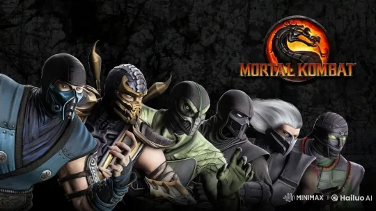 Mortal Kombat Characters Showcase Kungfu Mastery – AI Generated Video | Hailuo AI