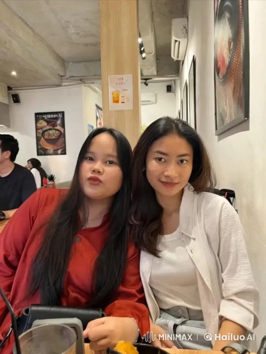 Friendship and Kung Fu: A Playful Moment at a Restaurant – AI Generated Video | Hailuo AI