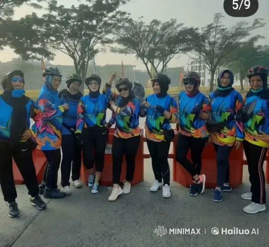 Vibrant Group Performs Synchronized Kung Fu Moves – AI Generated Video | Hailuo AI