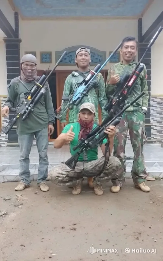 Tactical Gear Men Practice Kung Fu in Front of Building – AI Generated Video | Hailuo AI