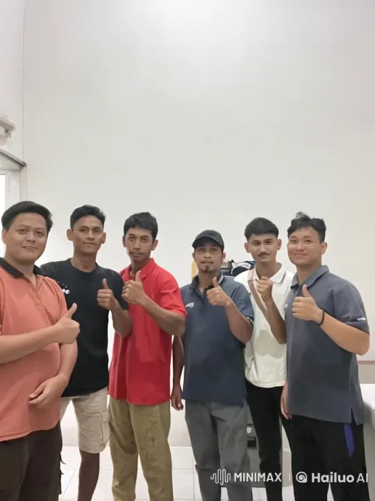 Six Men Display Friendship and Kung Fu Skills – AI Generated Video | Hailuo AI