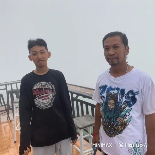 Intense Choreographed Fight on Wooden Floor in Fog – AI Generated Video | Hailuo AI