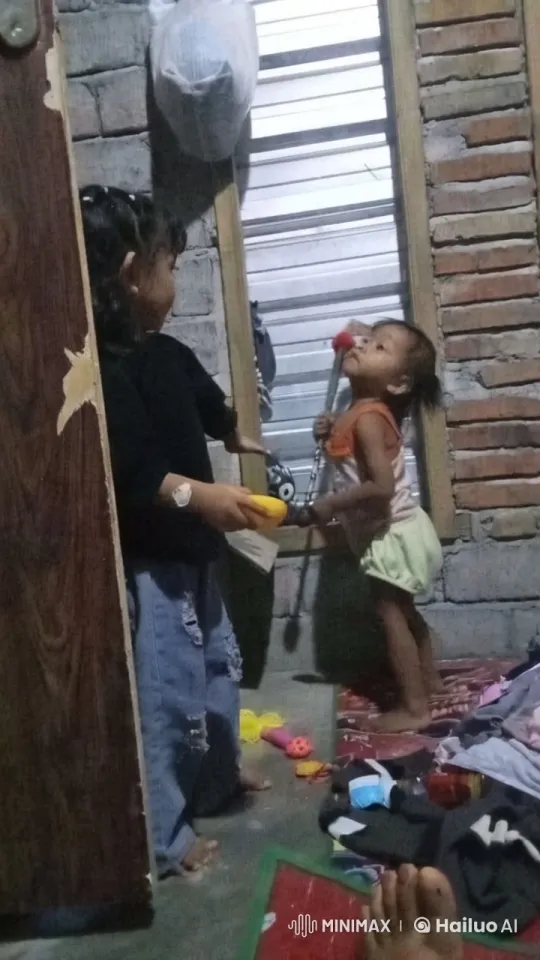 Children Play Kungfu in Toy-Cluttered Room – AI Generated Video | Hailuo AI