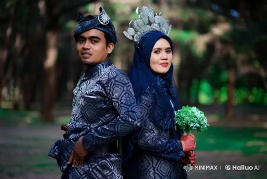 Indonesian Traditional Attire Kungfu and Wing Chun Duo – AI Generated Video | Hailuo AI