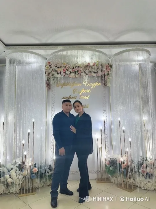 Couple Showcases Martial Arts Skills in Decorated Archway – AI Generated Video | Hailuo AI