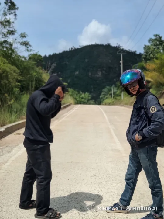 Kung Fu Performance on a Serene Road – AI Generated Video | Hailuo AI