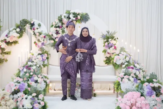 Couple Performs Graceful Kungfu in Decorated Setting – AI Generated Video | Hailuo AI