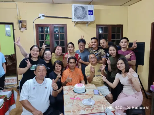 Joyful Celebration with Dancing Around Cake – AI Generated Video | Hailuo AI
