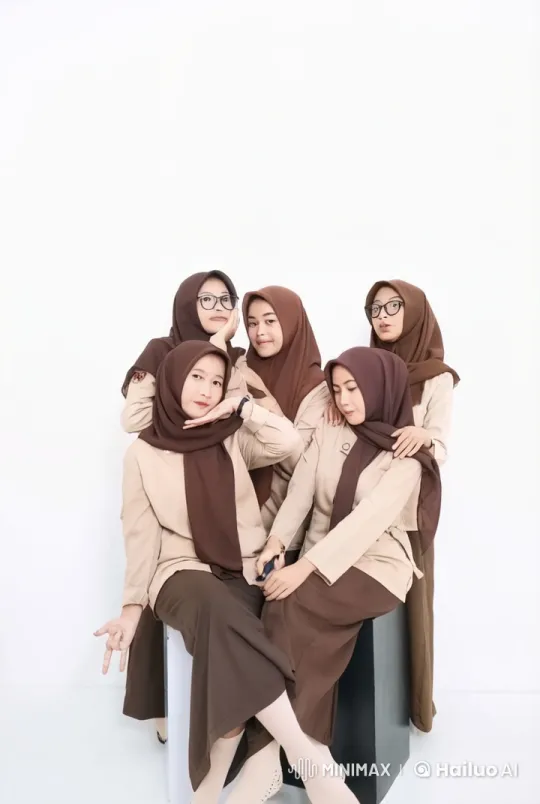 Five Women Perform Dramatic Kung Fu in Coordinated Outfits – AI Generated Video | Hailuo AI