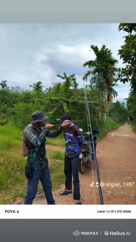 Outdoor Fishing Preparation in Rural Countryside – AI Generated Video | Hailuo AI