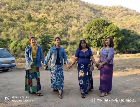 Women in Skirts Perform Martial Arts in Scenic Hills – AI Generated Video | Hailuo AI