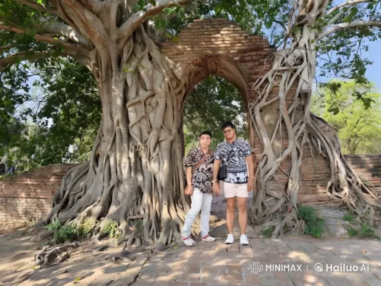 Historical Setting: Kung Fu Showdown Under Enormous Tree – AI Generated Video | Hailuo AI
