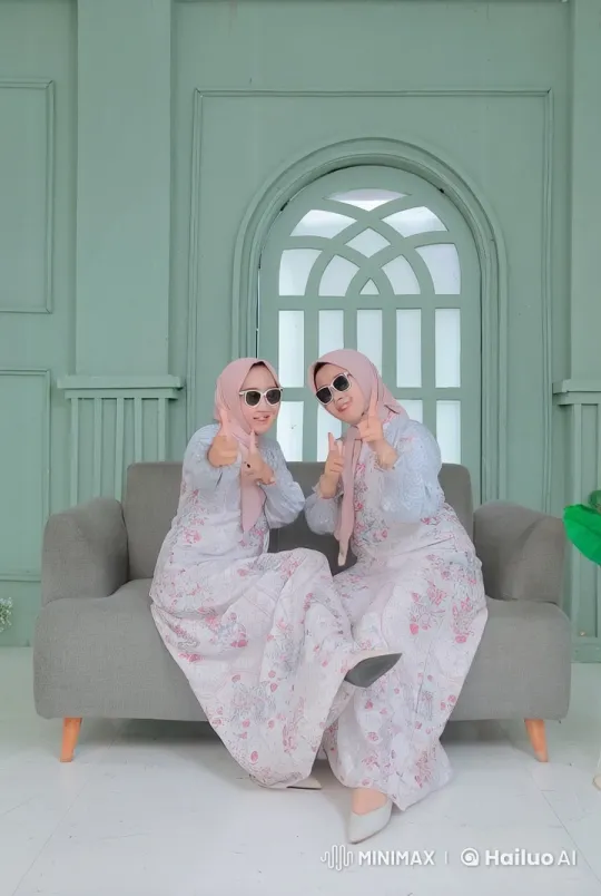 Two Women Practicing Kungfu in Serene Indoor Setting – AI Generated Video | Hailuo AI