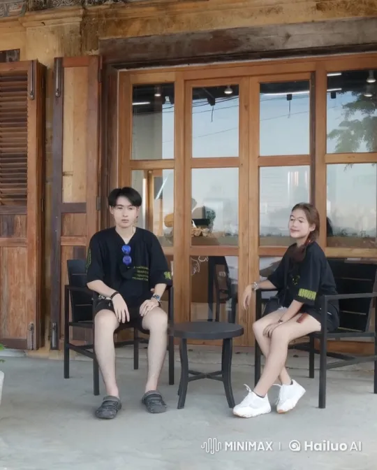 Casual Friends Engage in Impressive Outdoor Kungfu Fight – AI Generated Video | Hailuo AI