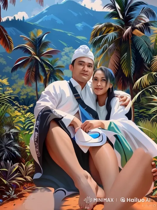 Traditional Kungfu Display in Tropical Paradise – AI Generated Video | Hailuo AI