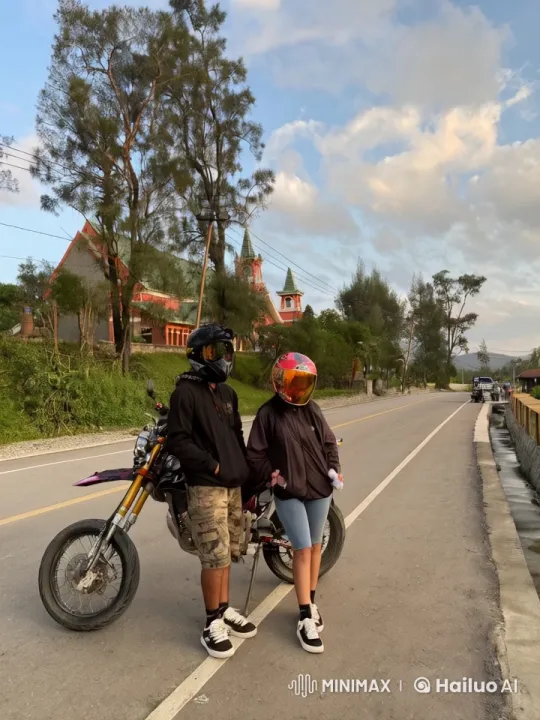 Kungfu Battle on Serene Road with Dramatic Contrast – AI Generated Video | Hailuo AI