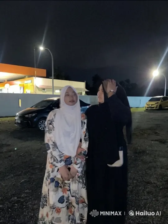 Nighttime Kungfu Battle in Parking Lot – AI Generated Video | Hailuo AI
