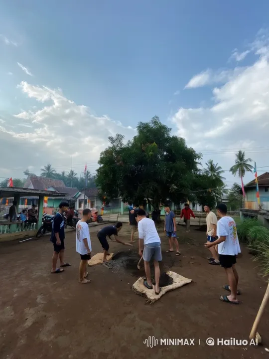 Young Men Practice Kung-Fu in Rural Serenity – AI Generated Video | Hailuo AI