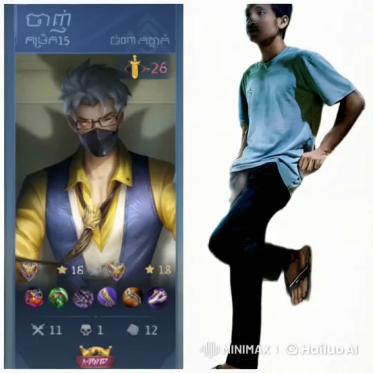 Young Man Demonstrates Impressive Kung Fu Skills – AI Generated Video | Hailuo AI