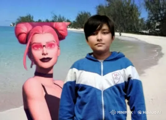 Sweet Kiss on the Beach with Gentle Waves – AI Generated Video | Hailuo AI
