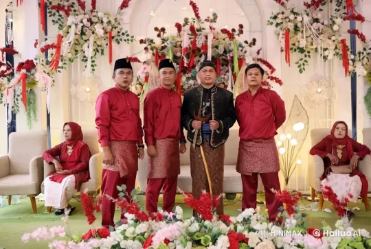 Malay Wedding Hall Celebratory Kungfu Performance – AI Generated Video | Hailuo AI