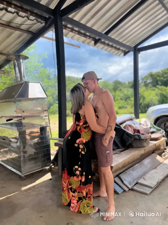 Couple's Intense Kung Fu Fight in Rustic Shelter – AI Generated Video | Hailuo AI