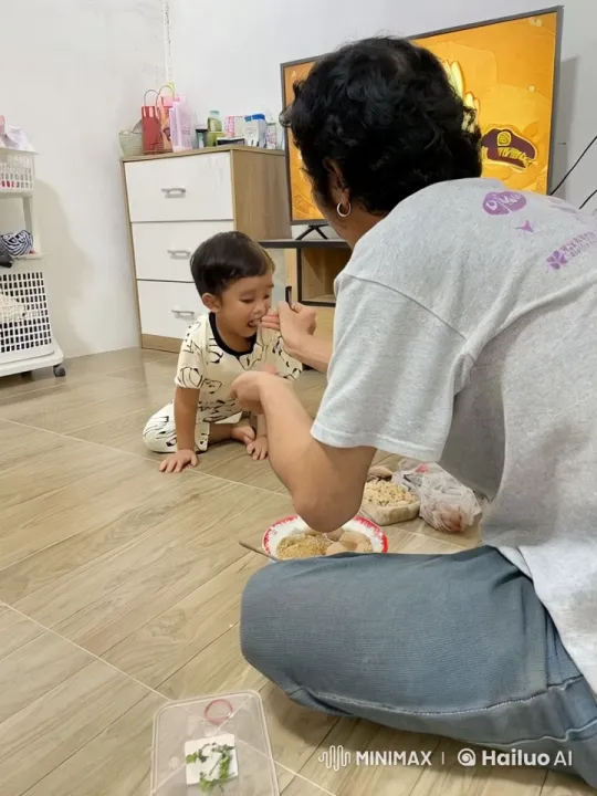 Child Practices Kung Fu in Lively Household Setting – AI Generated Video | Hailuo AI