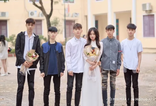 Young Martial Artists Display Kungfu Skills Outdoors – AI Generated Video | Hailuo AI